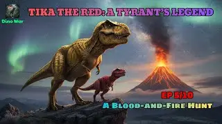 PREHISTORIC WORLD | The Journey Of The Legendary T-Rex Tika || EP05 &mdash; A Blood-And-Fire Hunt