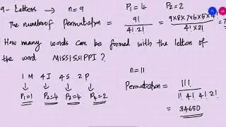 Open Course Module II  Permutation and Combination Class 3