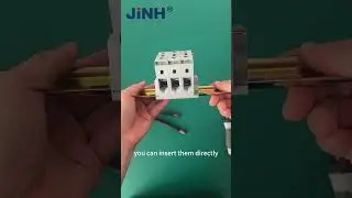 UK50N High current terminal block operation video #connectors #manufacturer #terminal