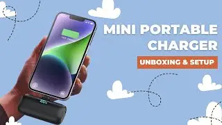 Миниатюрное портативное зарядное устройство 5000 мАч; Быстрая зарядка Power Bank