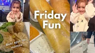 Friday Fun at the Mall | Trying Best Momos & New Dosa Place 👩‍👧✨| Brampton
