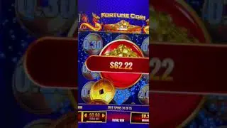 Fortune coin slots free spin bonus win!