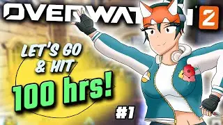 Getting my Hero Playtime as Kiriko up to 100 hrs on Overwatch 2!! [#1]