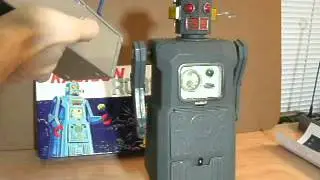 Masudaya aka Modern Toys Radicon Robot, Classic Tin R/C Toy Japan 1957