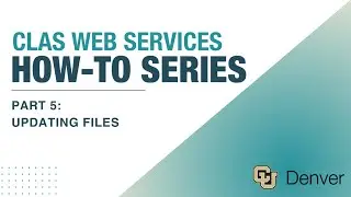 Web Services How-tos: Updating Existing Files