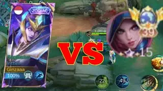 GAMEPLAY LAWAN TOP GLOBAL NATALIA + HARD GAME MLBB PATCH 2025