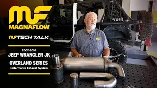 Tech Talk: Jeep Wrangler JK Overland Series Exhaust System #19668