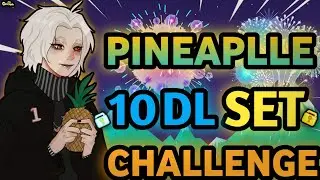 SPECIAL 10 DLS NEW PINEAPPLE EVENT SET CHALLENGE (NEW SET!!) | Growtopia - Set #353