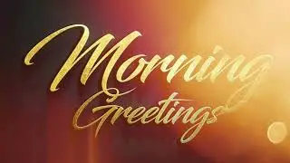 MORNING GREETINGS | 16th JANUARY 2026 | Pr Balasubramonian - ACA PNM