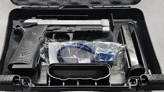 Beretta 92Xi SAO unboxing & 1st impressions