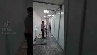 s&eacute;paration de bureaux, double cloison amovible