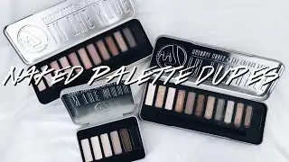 NAKED Palette Dupes