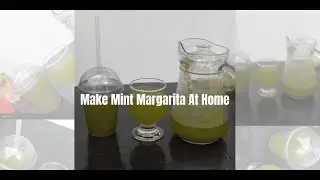 Make Mint Margarita At Home #mintmargaritarecipe #mintmargarita