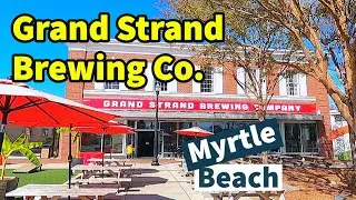 Grand Strand Brewing Company in Myrtle Beach, SC! Fun, Food, Games, and Live music.