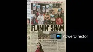 Excerpt from the Sunday Mail article 