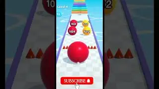 #4k BALL RUN 2048 🎱- All Levels Gameplay Android, iOS #shorts #allgameon4u #gameplay #android #game
