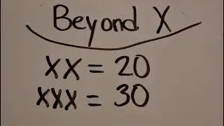 How To: Roman Numerals for beginners, Part 1
