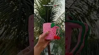 diy cup painting ideas ll old cup craft ideas #diy #shorts #craft #cup #aesthetic