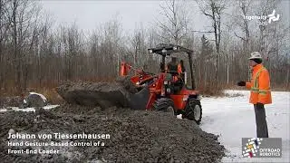 Research Paper: Hand gesture-based control of a front-end loader