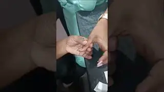 Cat eye nail art 💅 // Simple party nail art // Makeover by Divya Reddy