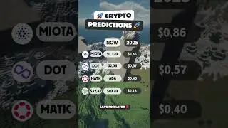 🚀 Crypto Predictions 2025: MIOTA, DOT, MATIC, ADA &ndash; Which will soar the highest? 💰 ...