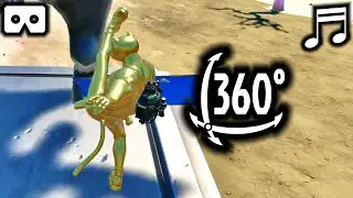 Fortnite 360&deg; 8K | Emote at stone statues