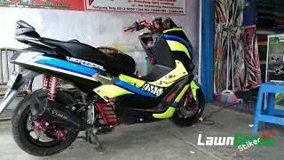 Cutting Stiker Dan Stripping Motor NMAX PCX