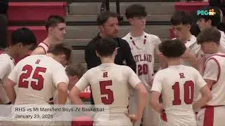 RHS vs Mt Mansfield Boys JV Basketball, January 23, 2026
