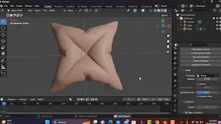 How to make a pillow using Blender. #3danimationtutorial #3dmodeling #blender3d #animation #funny