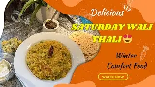 Shanivar Wali Thali | Winter Special Khichdi + Chokha Recipe | CookindShookingwithsoni