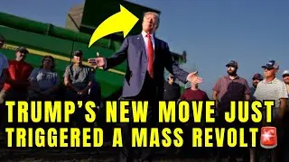 WATCH: Trump's INSULTING Move Just Triggered A FARMER REVOLT🚨