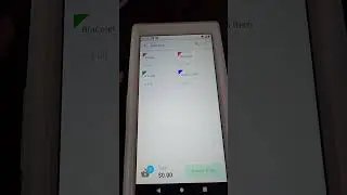 Ringing up a transaction on the Clover Flex