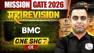 BMC One Shot | Civil Engineering Maha Revision | Mission GATE 2026