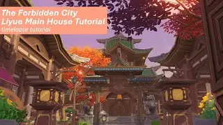 The Forbidden City | Liyue Main House | serenitea pot timelapse tutorial (Genshin Impact)