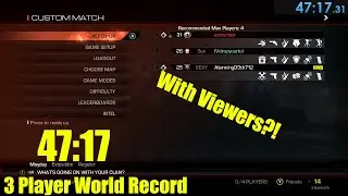 How to get easy World Records! Mayday 3 Player WR With Viewers (47:17)
