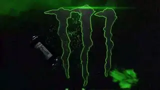 Monster energy drink ad / 3ds max