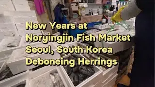 New Years Noryangjin Fish Market, Herrings