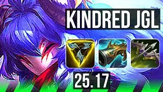 KINDRED vs XIN ZHAO (JGL) | KR Master | 25.17