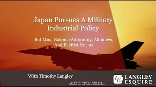 Japan Pursues a Military Industrial Policy #Japan #military #policy