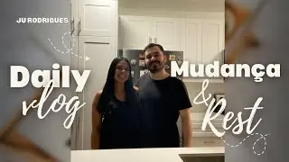 Daily vlog da mudança / mudamos pro Canadá, conhecendo a casa nova, primeiras comprinhas