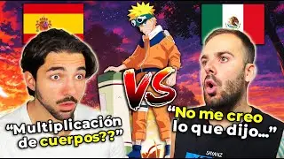🇪🇸 2 ESPAÑOLES REACCIONAN AL DOBLAJE LATINO VS ESPAÑOL 🇲🇽 DE NARUTO 