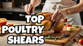 Best Poultry Shears|Best Kitchen Scissors |SEE IT IN ACTION! Best Stainless Steel Kitchen Scissors |