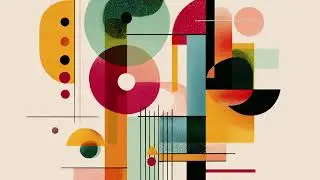 Modern Abstract Painting with Jazz | Art to Live With