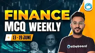 Finance Current Affairs | 13 - 19 June | Top MCQs | RBI Grade A 2025 | SEBI Grade A 2025