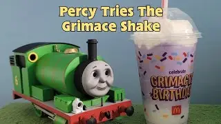 Percy Tries The Grimace Shake