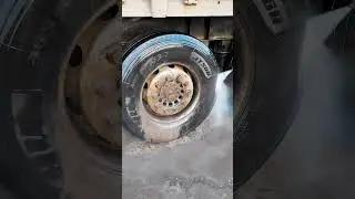 Truck Tire Wash Satisfying Process