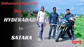 Hyderabad to Satara | Day 2 || Maharashtra Monsoon Ride || Yamaha R15M Hero XPulse BMW GS310 Bikes😍