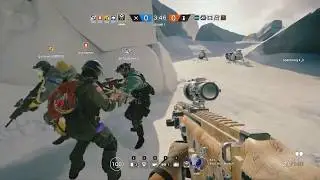 Rainbow Six Siege; Blackbeard game-play, when mallus play siege