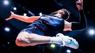 Heavy Spikes By Amin Esmaeilnezhad | Best Volleyball Actions | World Champ 2022 (HD)