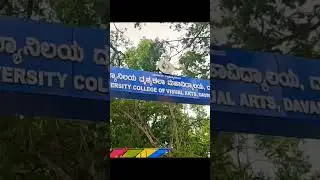 Successfully completed University College of Visual Arts, Davangere🏛️#SignageDesign#acp #davanagere